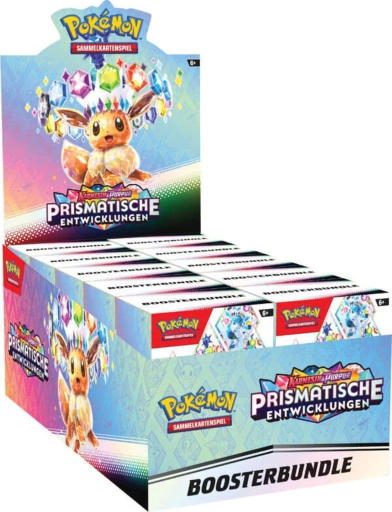 Display mit 10 Booster-Bundles – Prismatische Entwicklungen (DE)